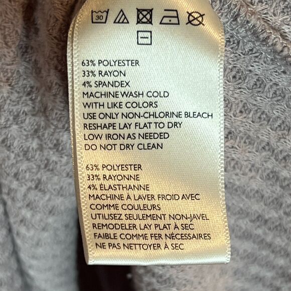 Urban Outfitters Out From Under Sweater Womens XS Purple Knit V-Neck Oversized - Picture 6 of 9